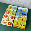 Wooden Montessori Puzzle Board for Toddlers