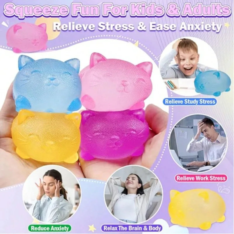 Soft Squeeze Stress Relief Toy – Fun Fidget for All Ages