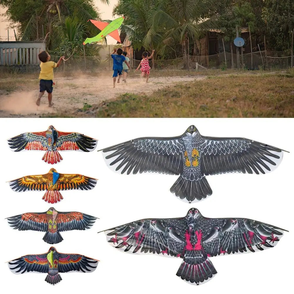 Eagle Pattern Kite with 30m Line – Easy-Fly Outdoor Toy for Kids