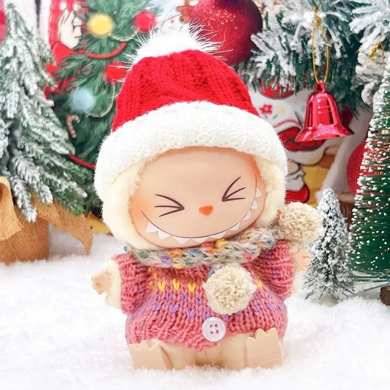 Christmas Doll Sweater and Pants Set
