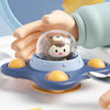 Sensory Spinning Top Bath Toys with Suction Cup