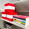 Magnetic Building Blocks Storage Bucket with Display Lid