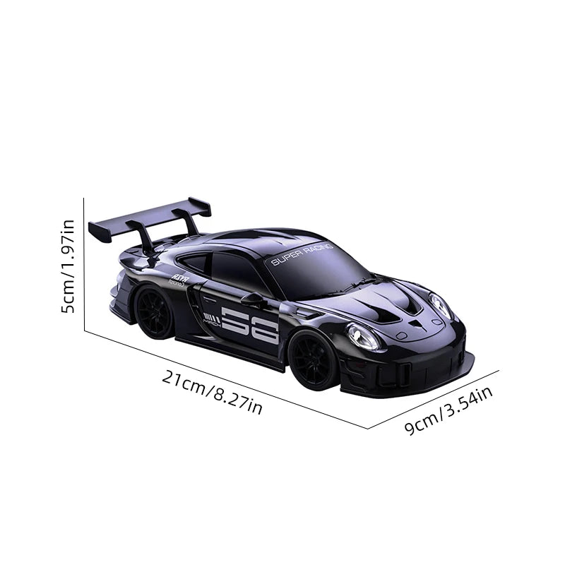 4WD High-Speed RC Drift Truck with LED Lights