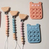 Baby Silicone Remote Control Teether Toy for Soothing Gums