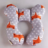 Soft U-Shaped Baby Head and Neck Support Pillow for Car Seat Travel