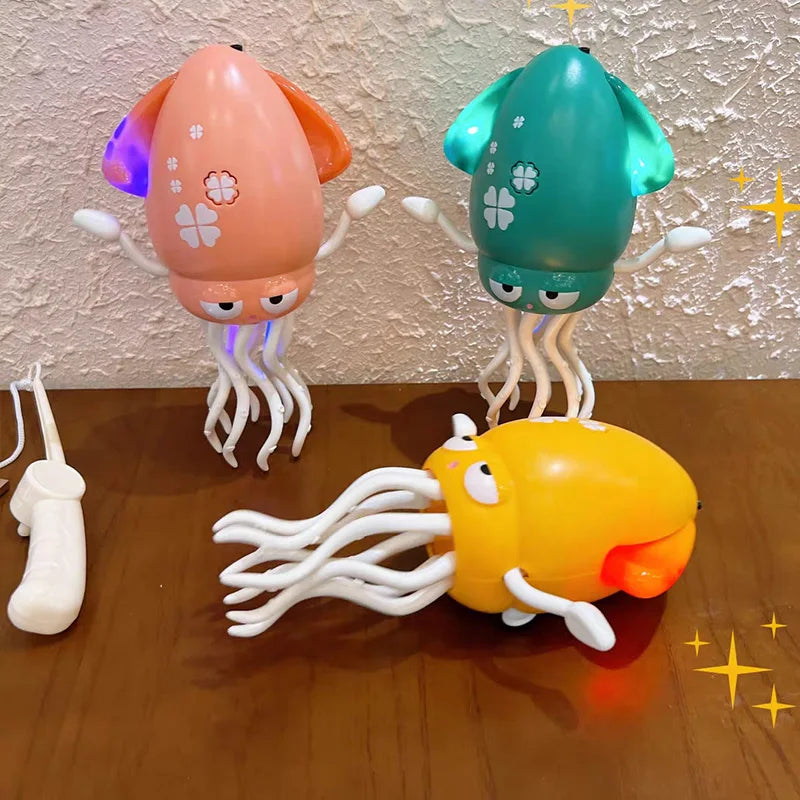 Interactive Dancing Octopus Toy with Music & LED Lights