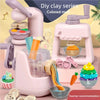 Creative Ice Cream Shop Clay Set with Noodle Maker for Kids