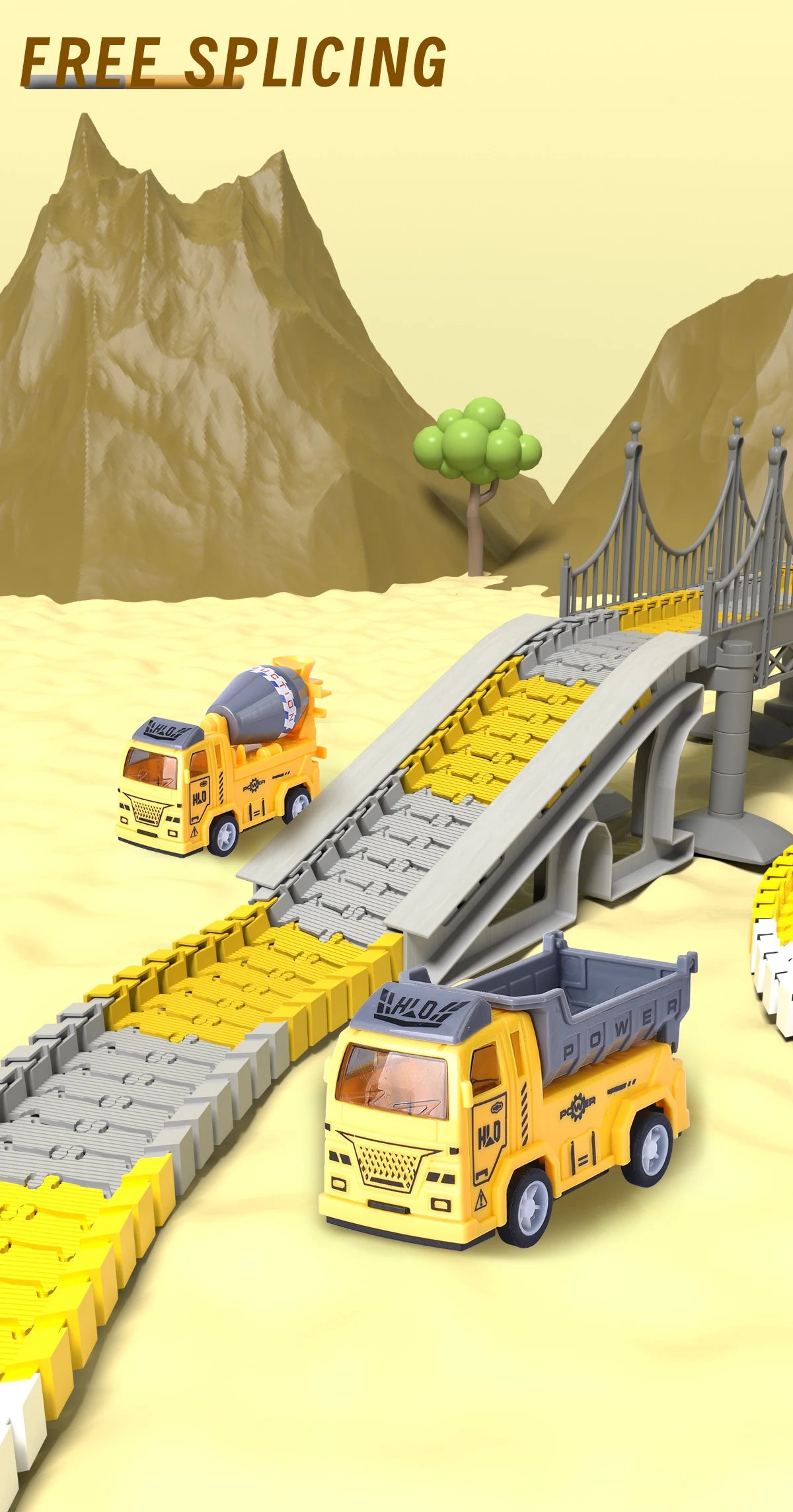 DIY Electric Track Car Building Set