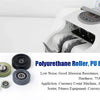 PU Coated Fingerboard Wheels with Precision Bearings (Set of 4)