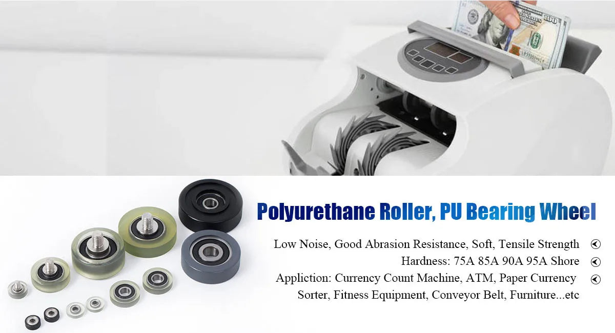 PU Coated Fingerboard Wheels with Precision Bearings (Set of 4)