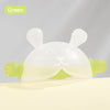 Bunny Silicone Teething Toy with Hidden Handle