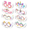 Unicorn Party Activity Kit with Bracelets, Rings, Tattoos, Stickers, and Puzzle