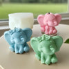 Cartoon Elephant Silicone Mold for Candles, Soap & Resin Crafts