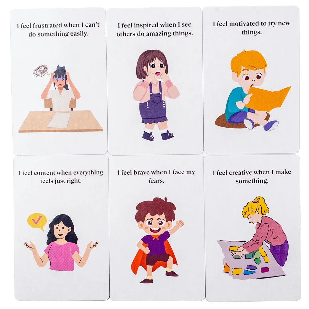 110 Emotion Cards for Emotional Intelligence & Learning