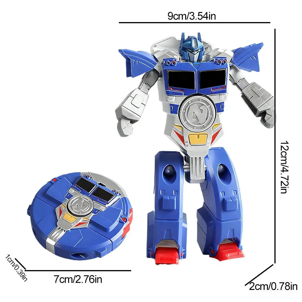 Transformable Fidget Spinner Robot Toy