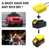 Battery Adapter with Switch and Fuse for Power Tool Batteries