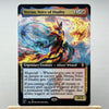 A Magic: The Gathering card featuring the Legendary Creature Veyran, Voice of Duality