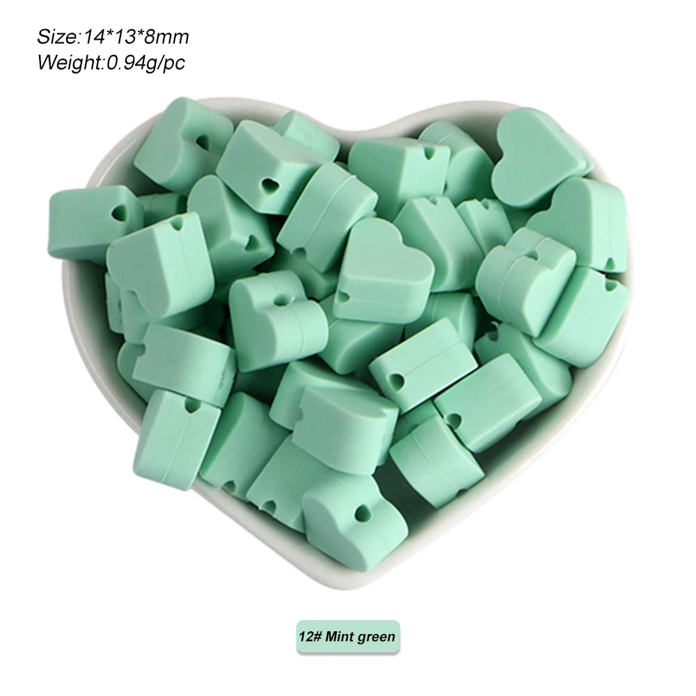 Silicone Charm Beads Set for DIY Jewelry Making