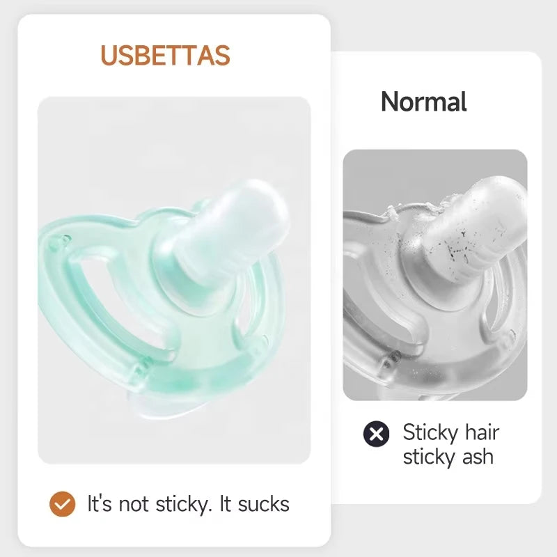 Soft Silicone Baby Pacifier – BPA-Free Soother for Day & Night
