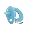Light blue doll feeding and care accessory set featuring a round clip or hook.