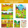 Reusable Jelly Sticker Book for Kids – Multi-Theme Creative Play