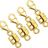 Magnetic Necklace Clasp Converter with Lobster Claw – 14K Gold & Silver Plated