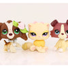 Realistic Mini Animal Figurine Set - Dogs, Cats & Fox