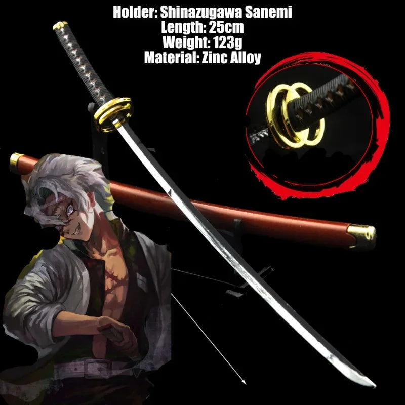 Demon Slayer Mini Katana Sword — Tanjiro & Zenitsu Inspired Replica