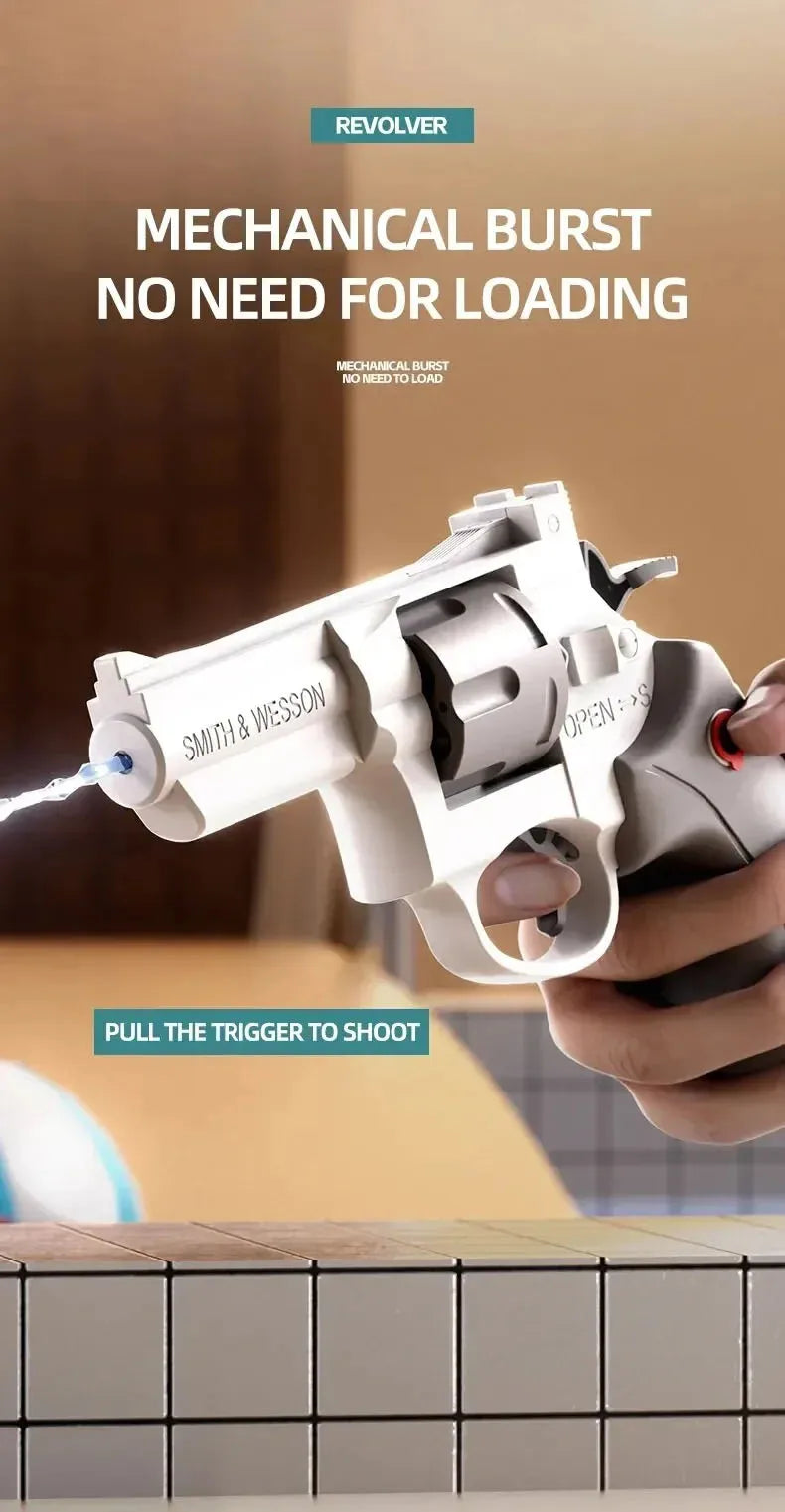 Compact Repeating Water Gun for Summer Play