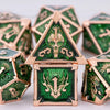 Precision Metal Polyhedral Dice Set for RPG & Tabletop Gaming