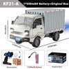 Remote Control Stunt Truck with LED Lights and Spray Effect