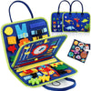 Montessori Busy Board for Toddlers – Fine Motor Skills & Life Skills Learning Toy