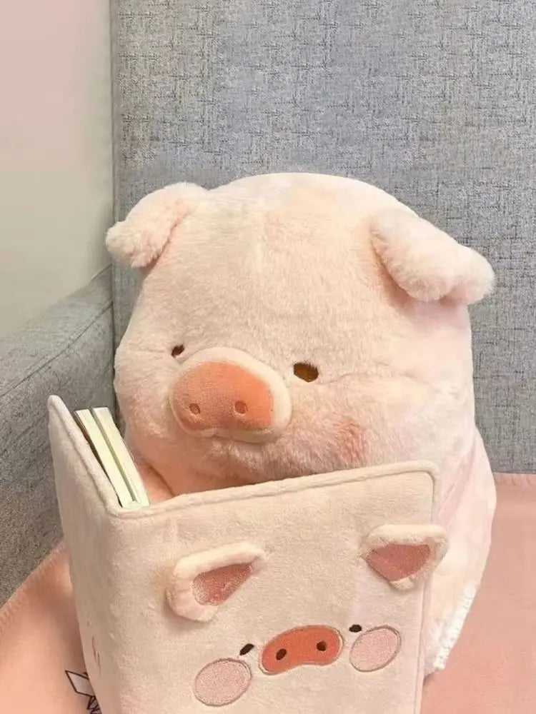 Cute Plush Pig Toy - Soft Pink Stuffed Animal