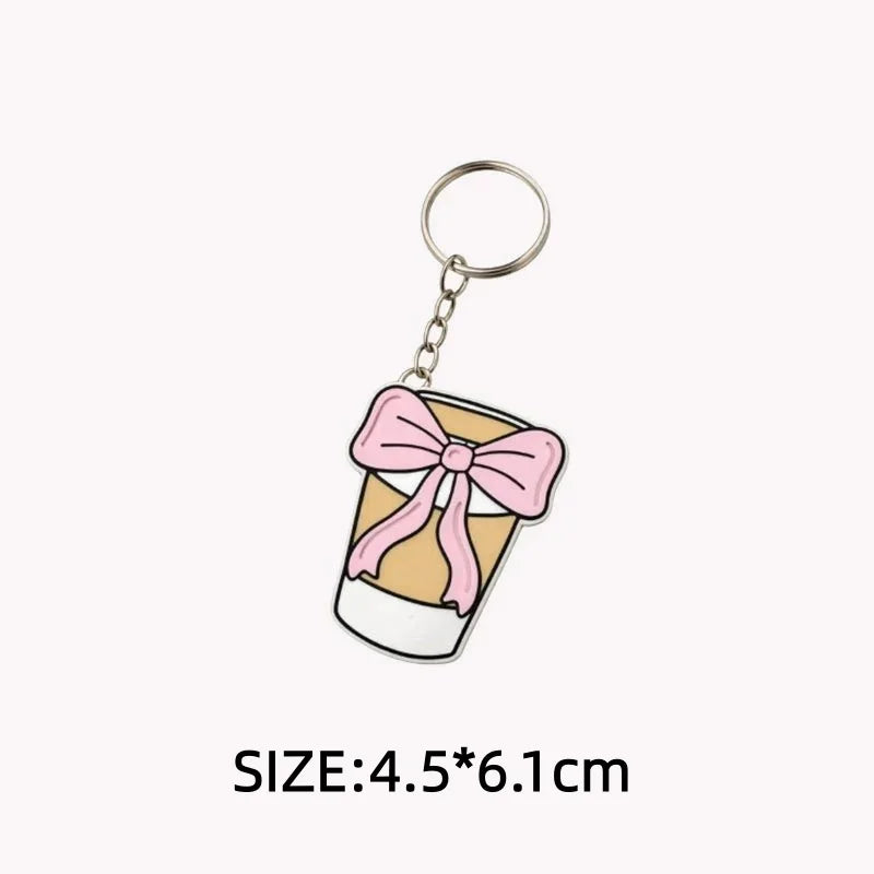 Elegant Bow Keychain Bottle Opener