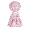 Floral Dress and Sun Hat Set for 16-18 Inch Dolls