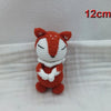Handmade Amigurumi Plush Toy Set – Fox, Cow & Lamb Sleeping Dolls
