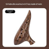 Ceramic 6-Hole Ocarina Pendant for Beginners
