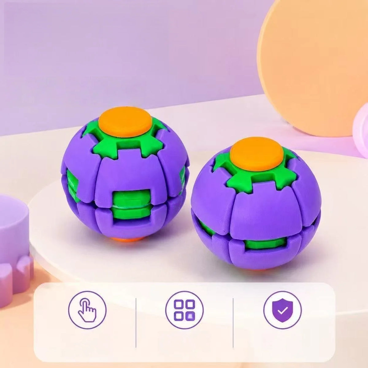 Fingertip Gyroscope Rotating Ball Stress Relief Toy