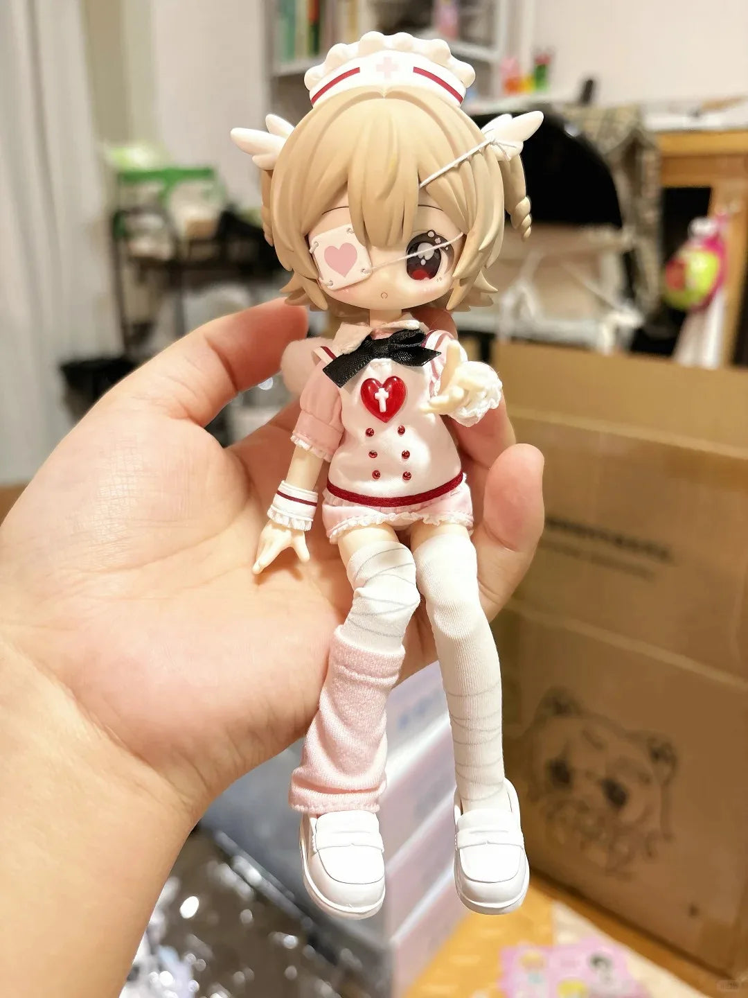 Anime-Style Collectible Figurine for Display