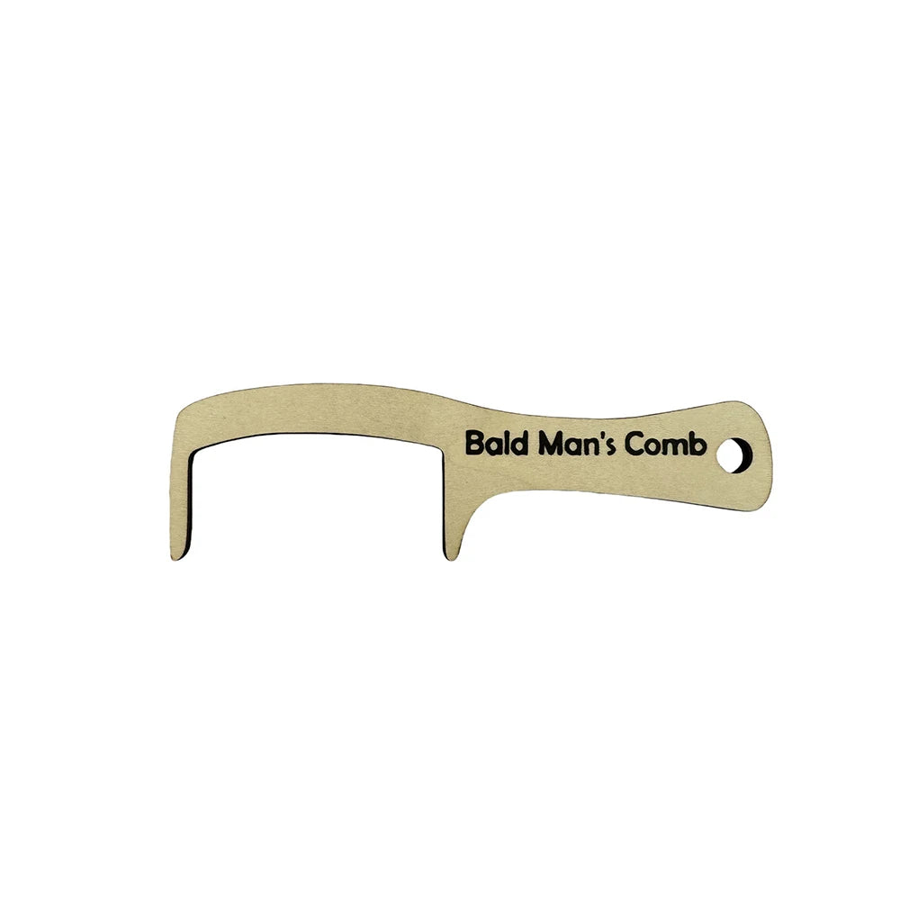 Wooden Head Polishing Brush for Smooth, Shiny Scalps