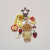 Caramel Cat Plush Keychain Bag Charm
