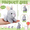 Adorable Mini Plush Bunny Set – Soft Stuffed Rabbits for Easter, Gifts & Decor