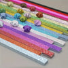 520-Piece Colorful Origami Star Paper Strips for DIY Craft Projects