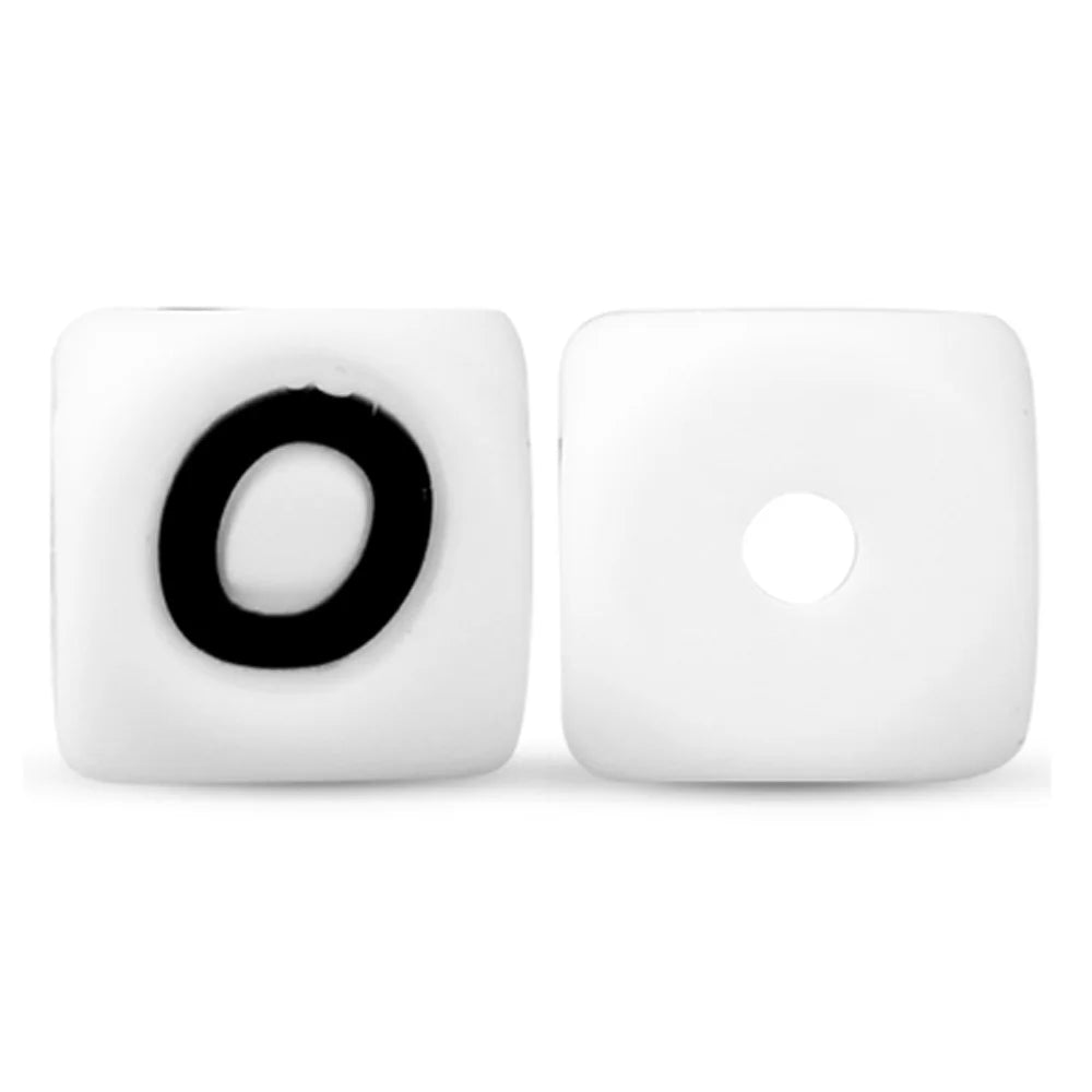 Silicone Letter Beads for DIY Bracelets and Jewelry Making