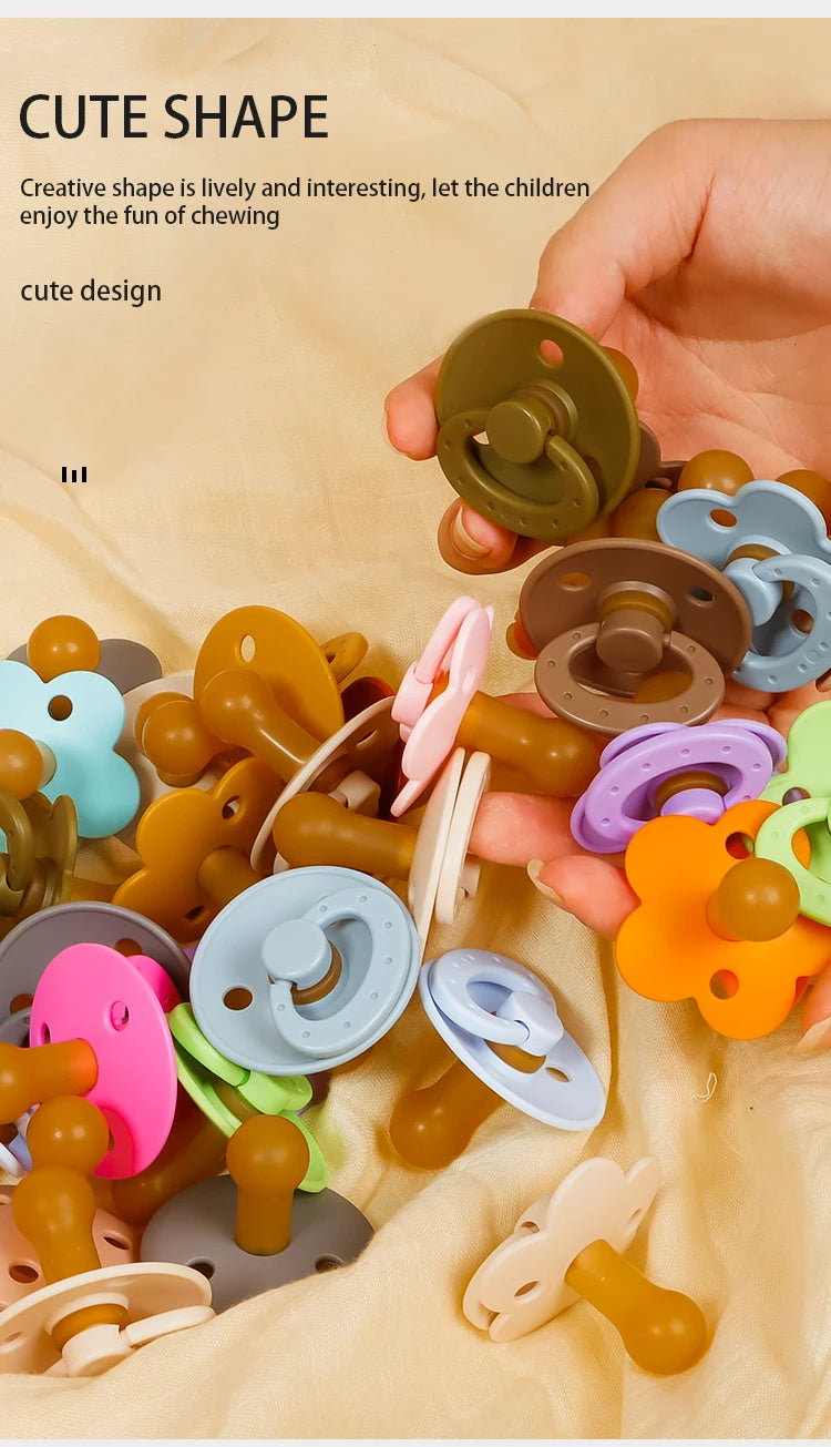 BPA-Free Silicone Baby Pacifier Set for Newborns