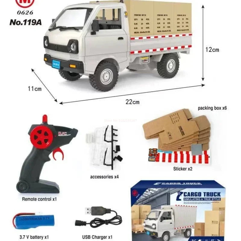 Remote Control Drift Truck with LED Lights