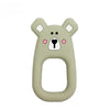 Cartoon Animal Silicone Baby Teether with Pacifier Clip