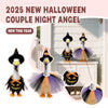 Halloween Porch Goose Costume Set with Witch Hat and Cape