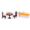 Miniature Dollhouse Furniture Set for 1:12 Scale Dolls