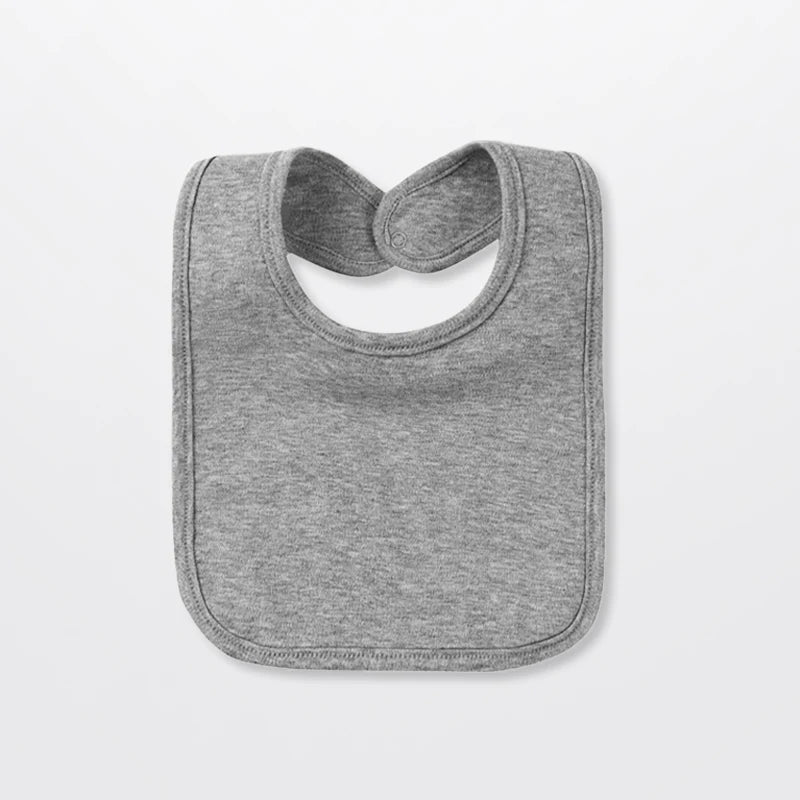 6-Pack 100% Cotton Baby Bibs for Drooling & Teething